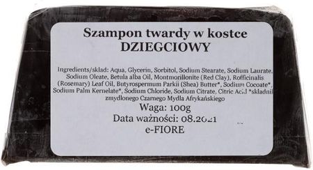 efiore szampon twardy w kostce