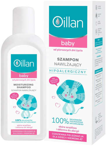 oillan baby szampon nawilżający 200ml