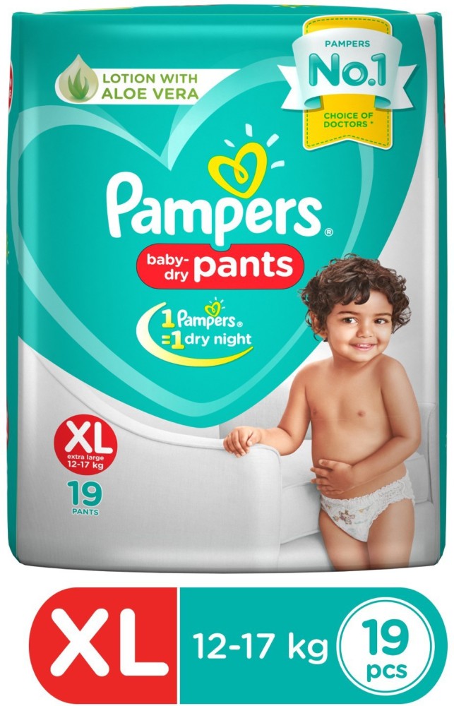 pampers pants extra large