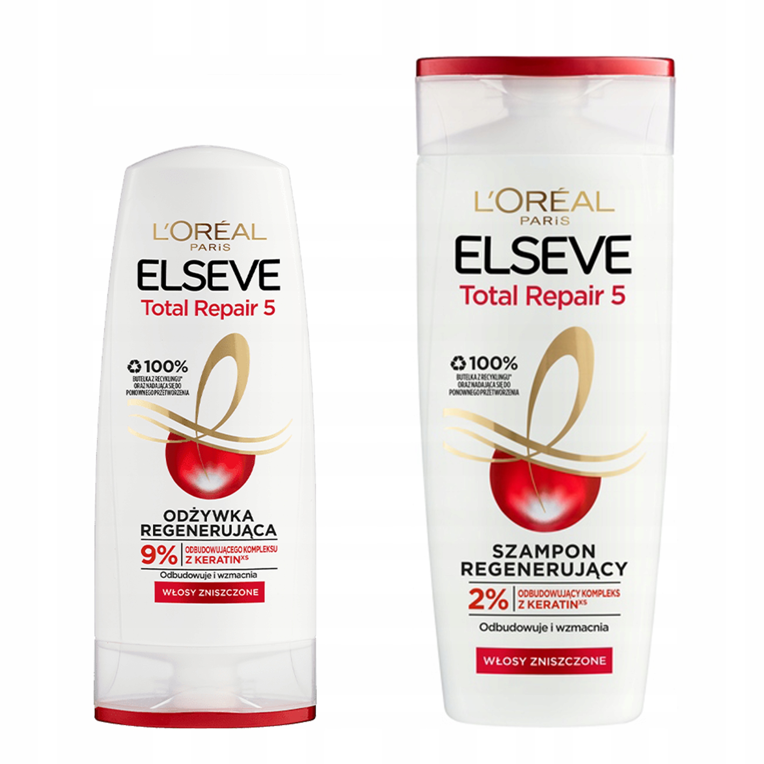 elseve loreal szampon i odżywka