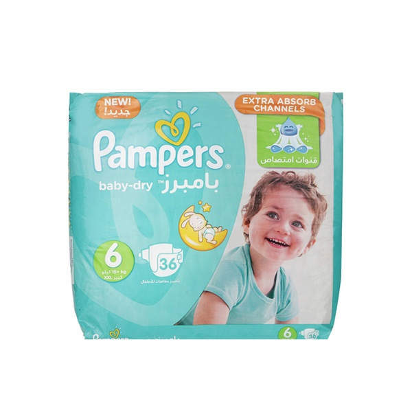 pampers 6 active baby dry