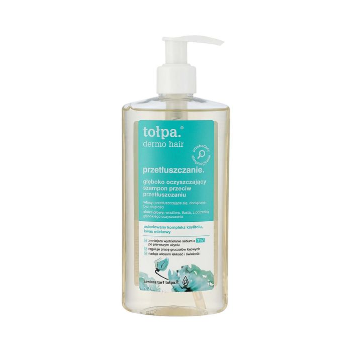 tołpa dermo hair szampon głęboko oczyszczający przeciw przetłuszczaniu