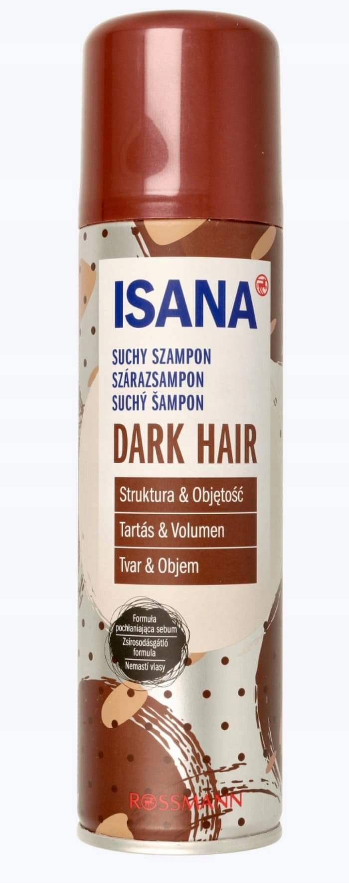 isana suchy szampon dark