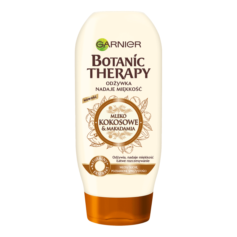 garnier botanic therapy mleko kokosowe & macadamia odżywka do włosów