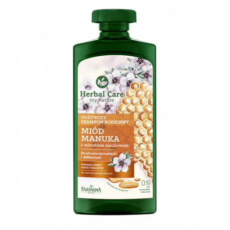 herbal care miód manuka szampon