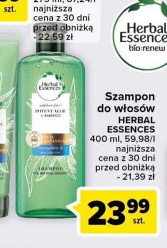 herbal essences szampon rossmann promocja