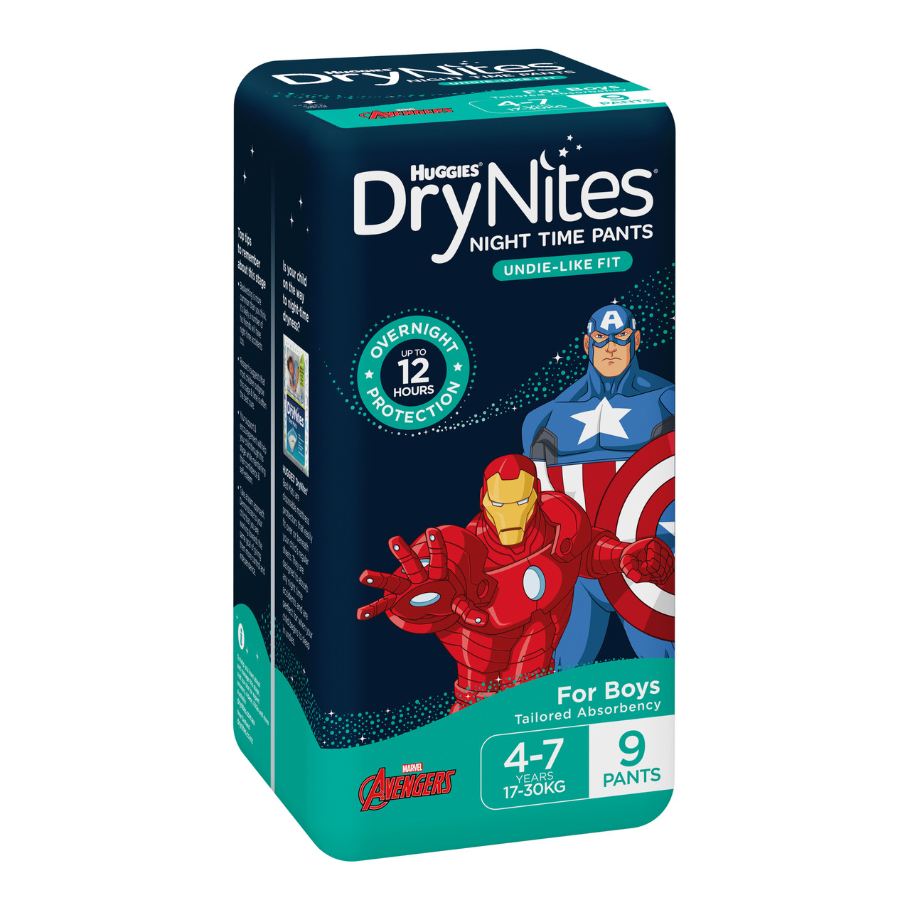 huggies drynites 4-7 boy