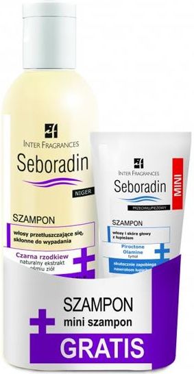 inter fragrances seboradin mini szampon czarna rzodkiew 50 ml