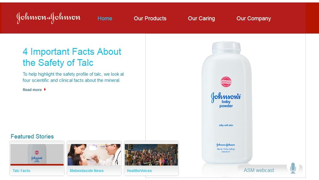 johnson&johnson odszkodowanie za szampon skład