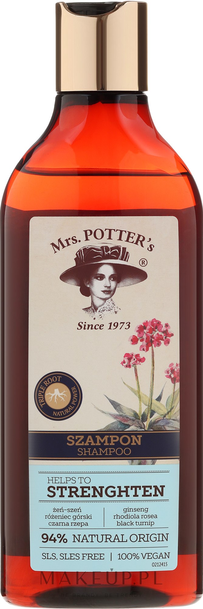 mrs potters triple root szampon opinie