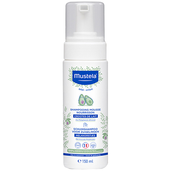 mustela szampon w piance złuszczanie