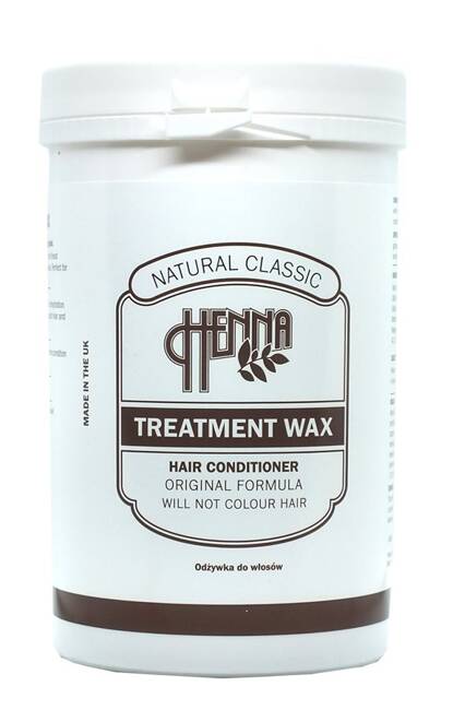 natural classic wax henna treatment 480g odżywka do włosów opinie