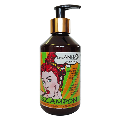 new anna szampon do włosów z naftą kosmetyczną