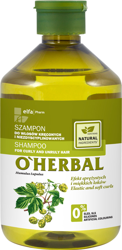 o herbal szampon do włosów suchych