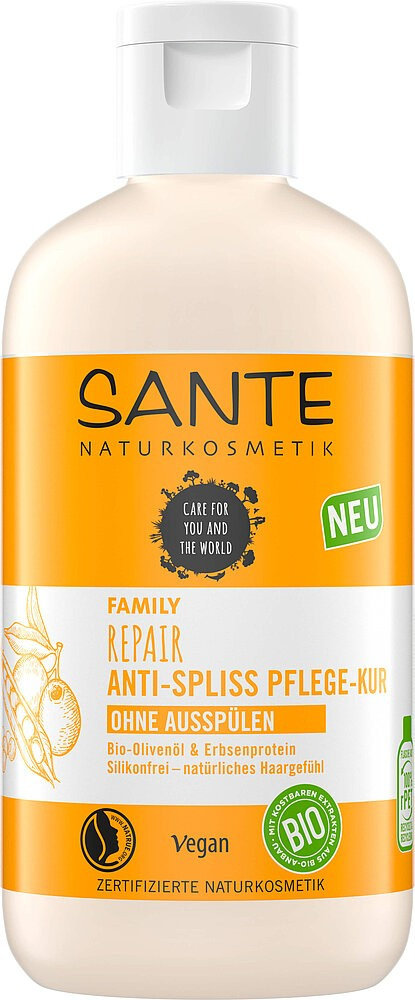 organiczny szampon do włosów z olejem jojoba sante