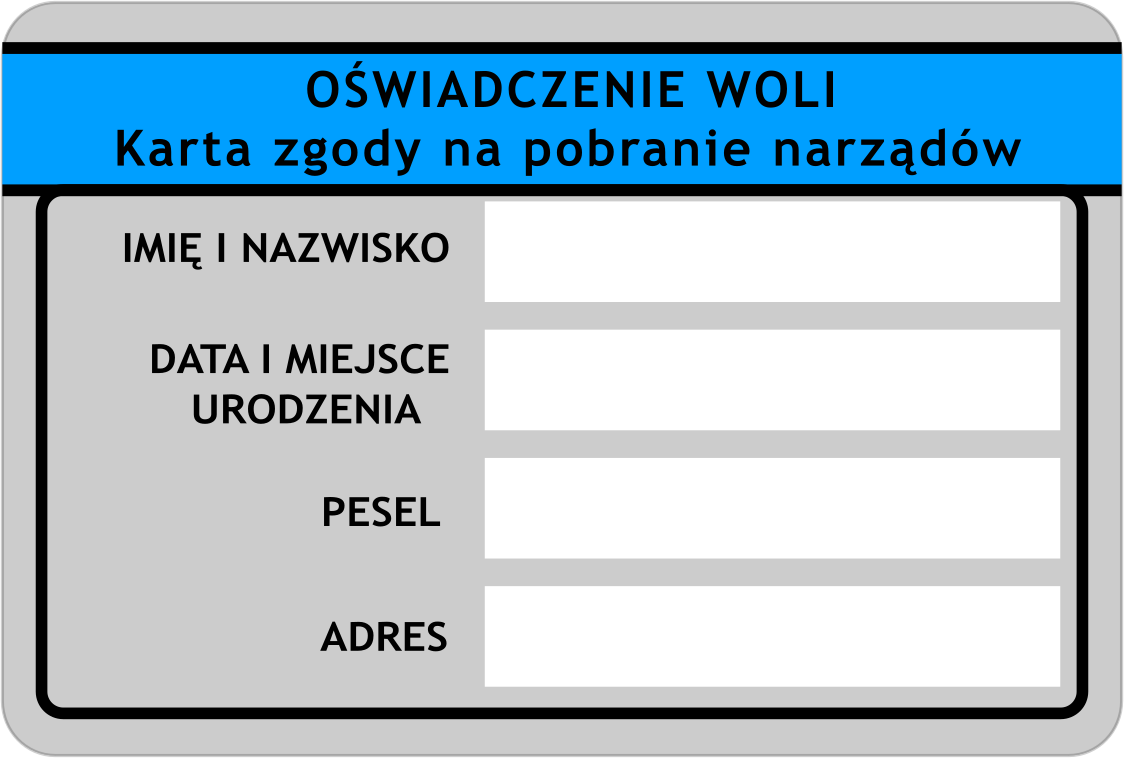 oswiadczenie o zgubieniu karty na pieluchy