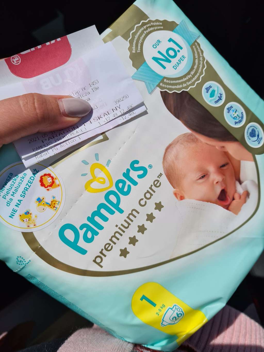 pampers 1 cena rossmann