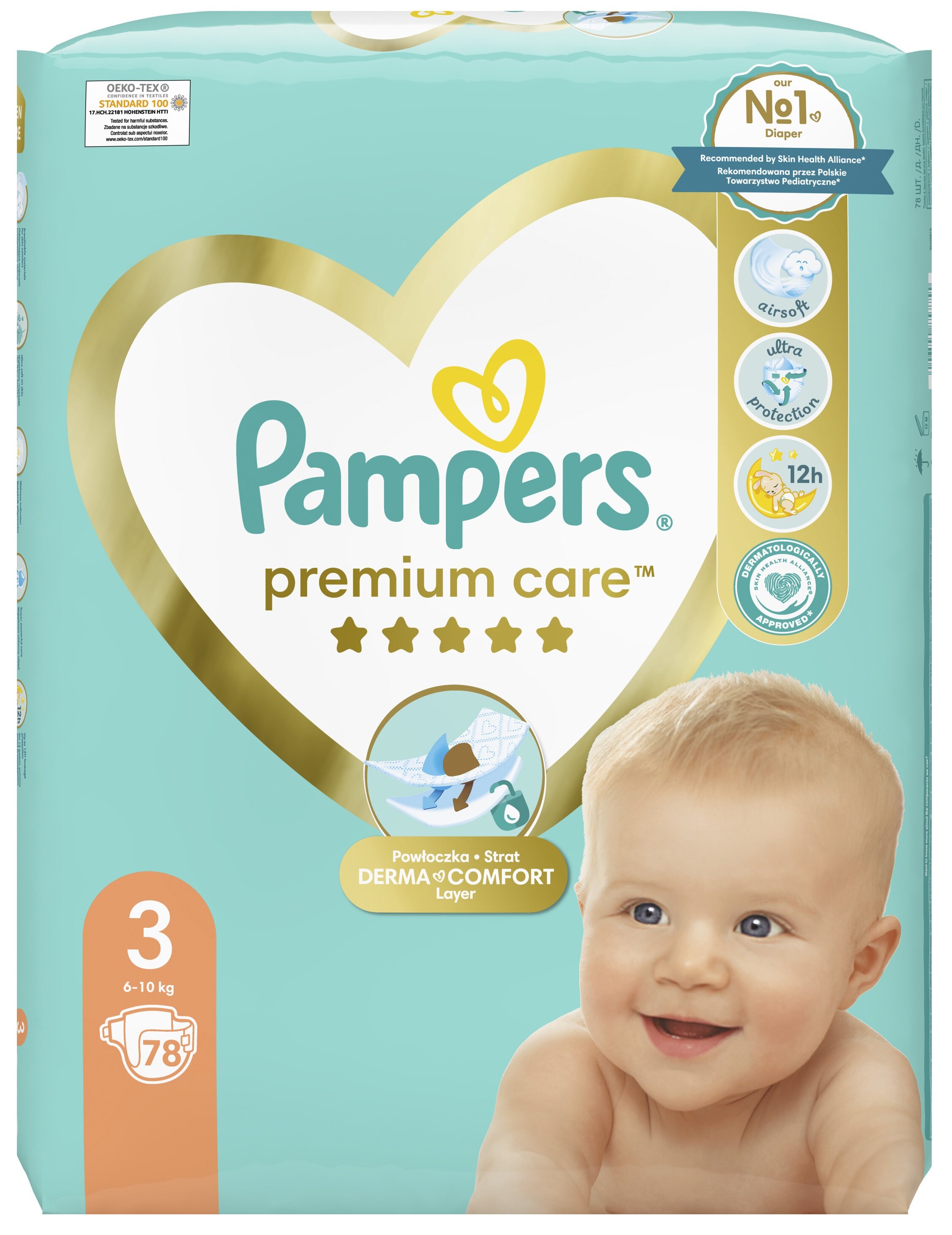 pampers 3 68 sztuk cena