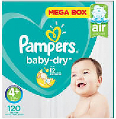 pampers 4 mega box plus