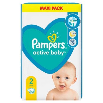 pampers active baby 2 cena