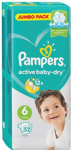 pampers activr baby dry