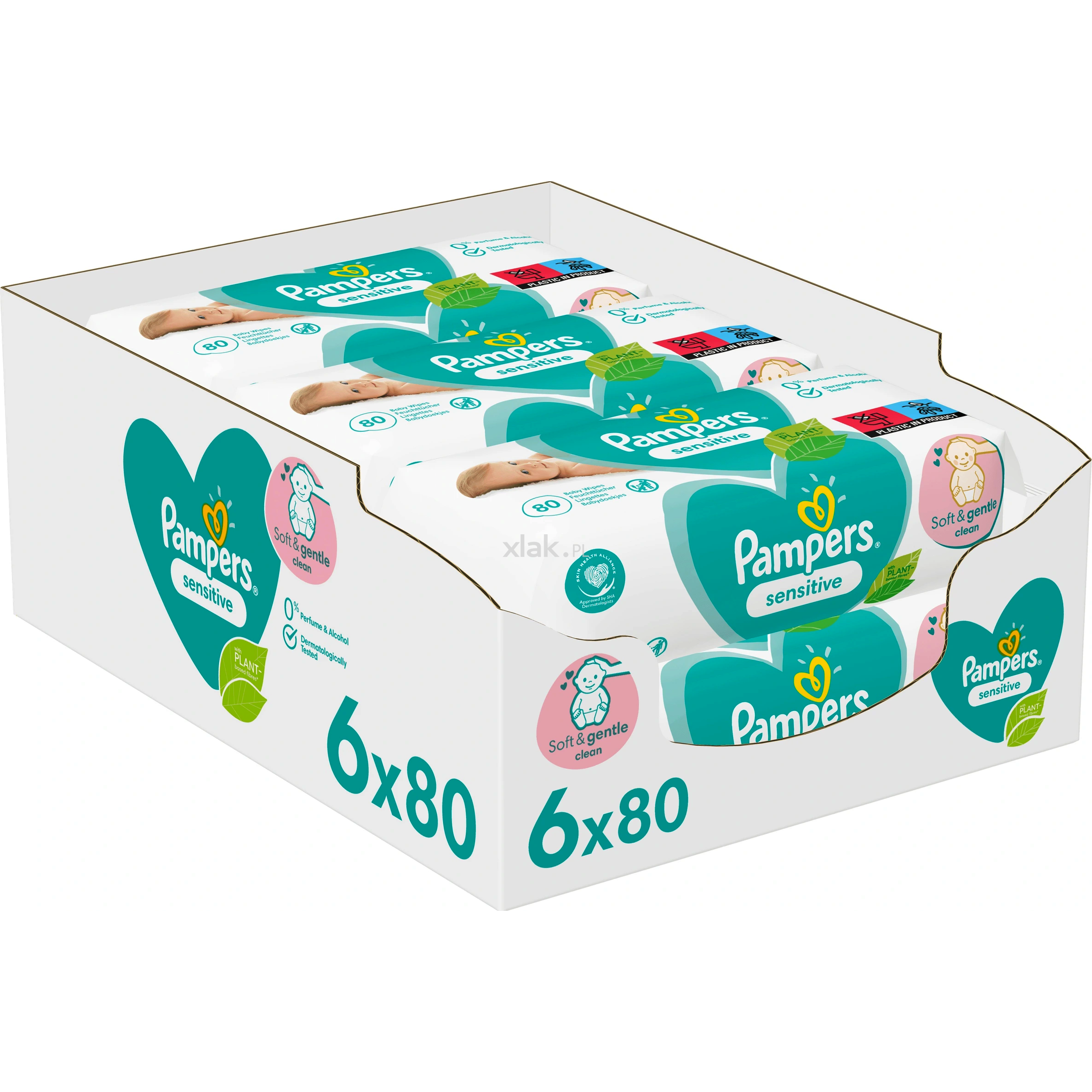 pampers chusteczki sensitive 12