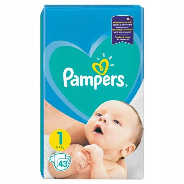 pampers newborn wymiary