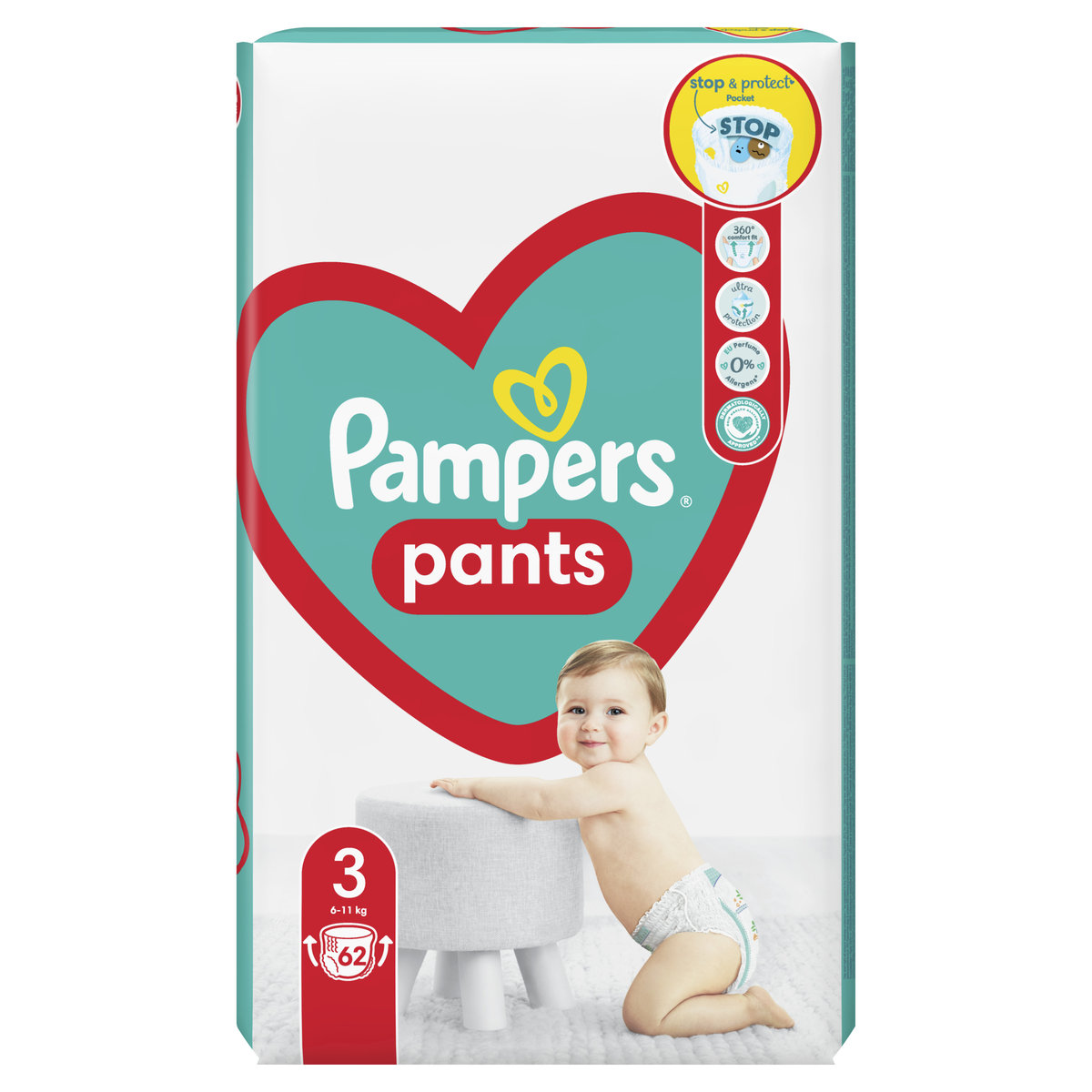 pampers pieluchomajtki rozmiar