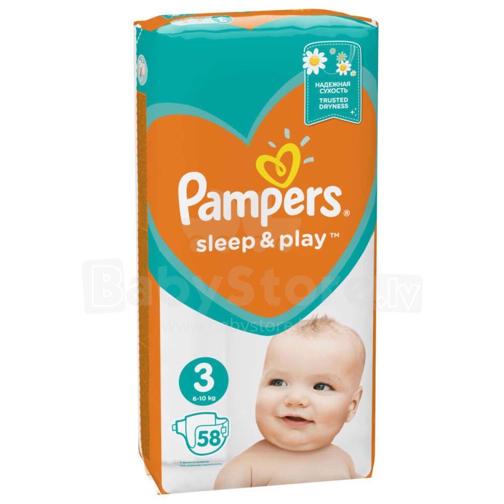 pampers play and sleep 4 netto