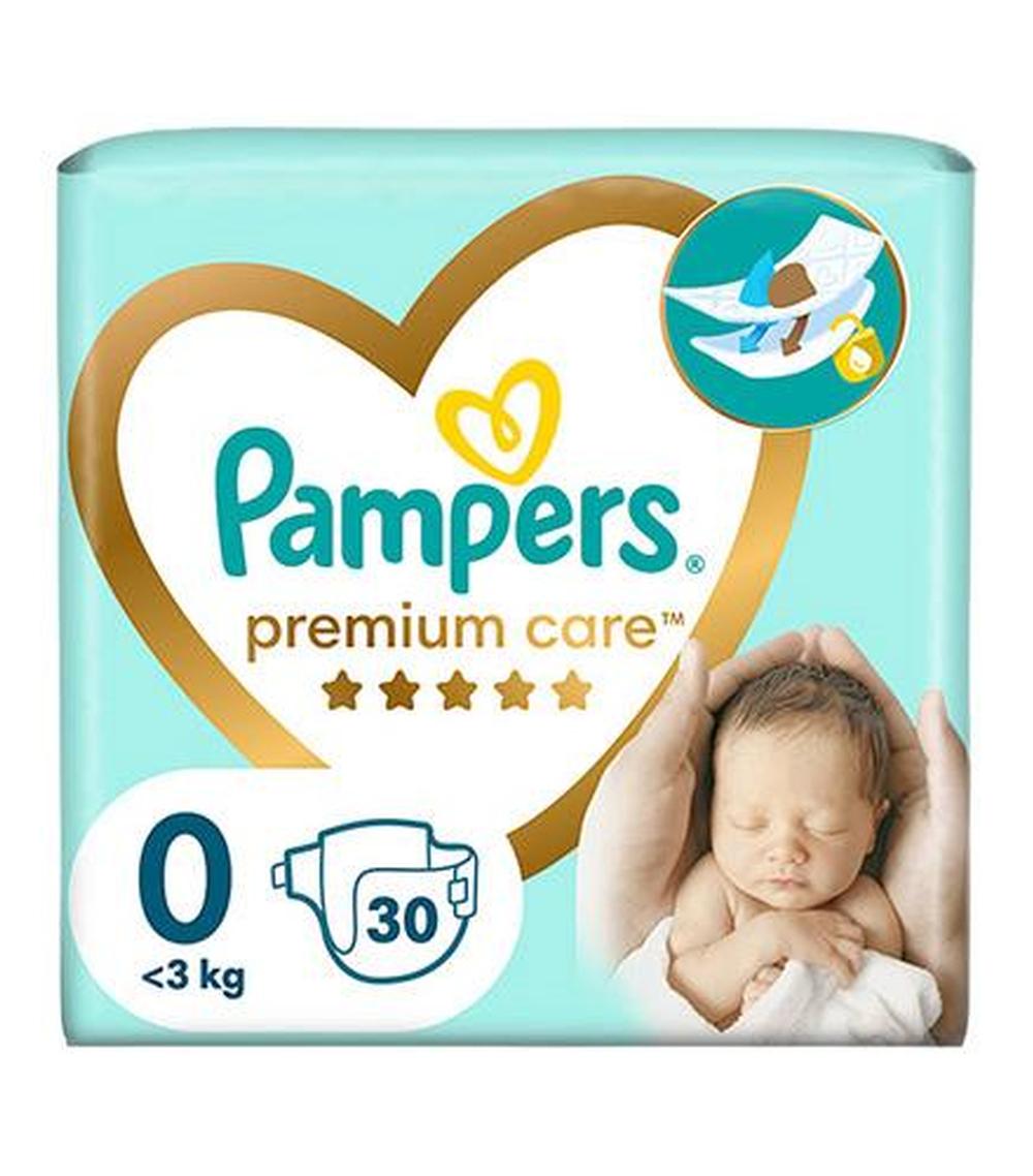 pampers premium care 1barwiące na niebiesko