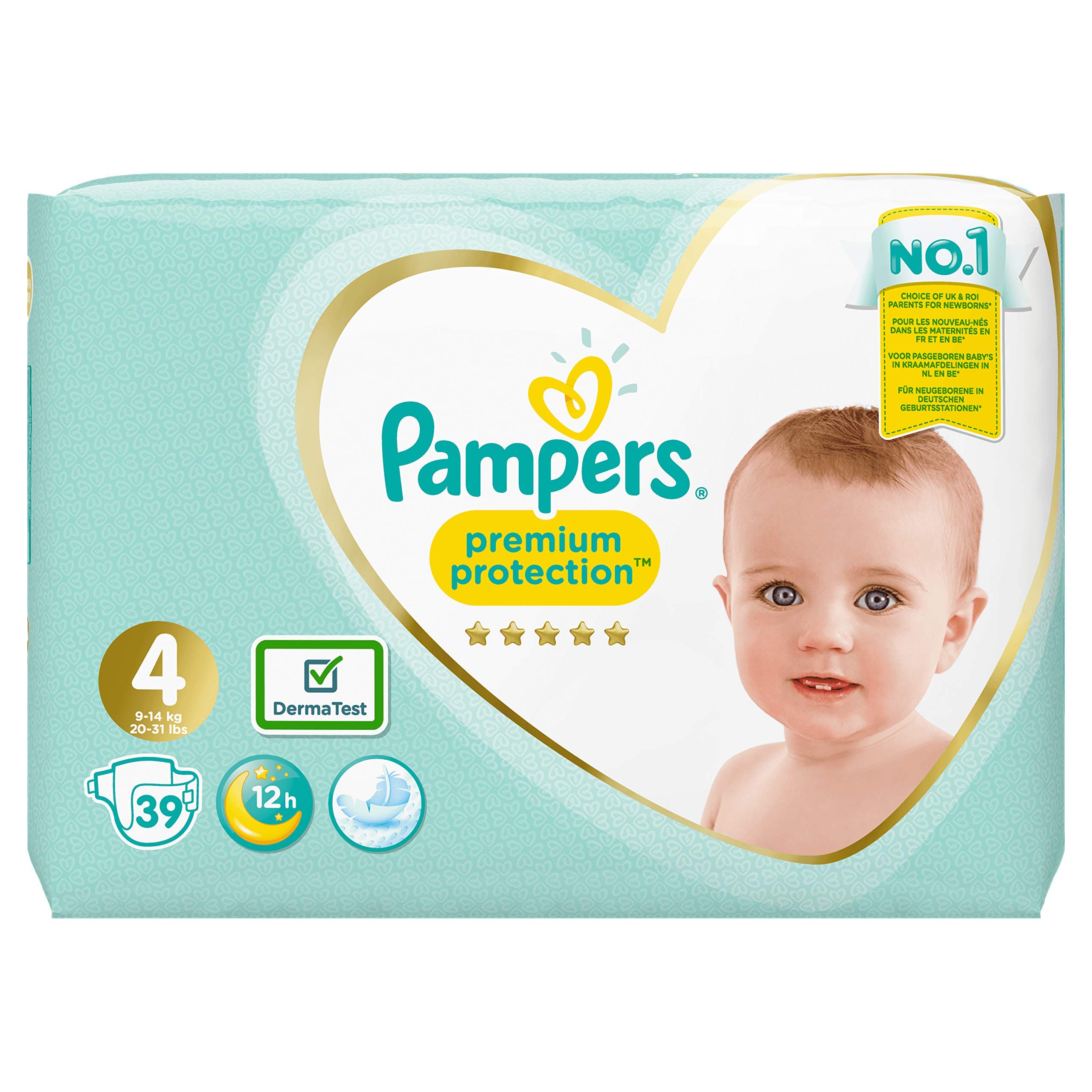 pampers premium protection 4 39 stück