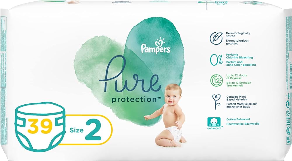 pampers pure cena