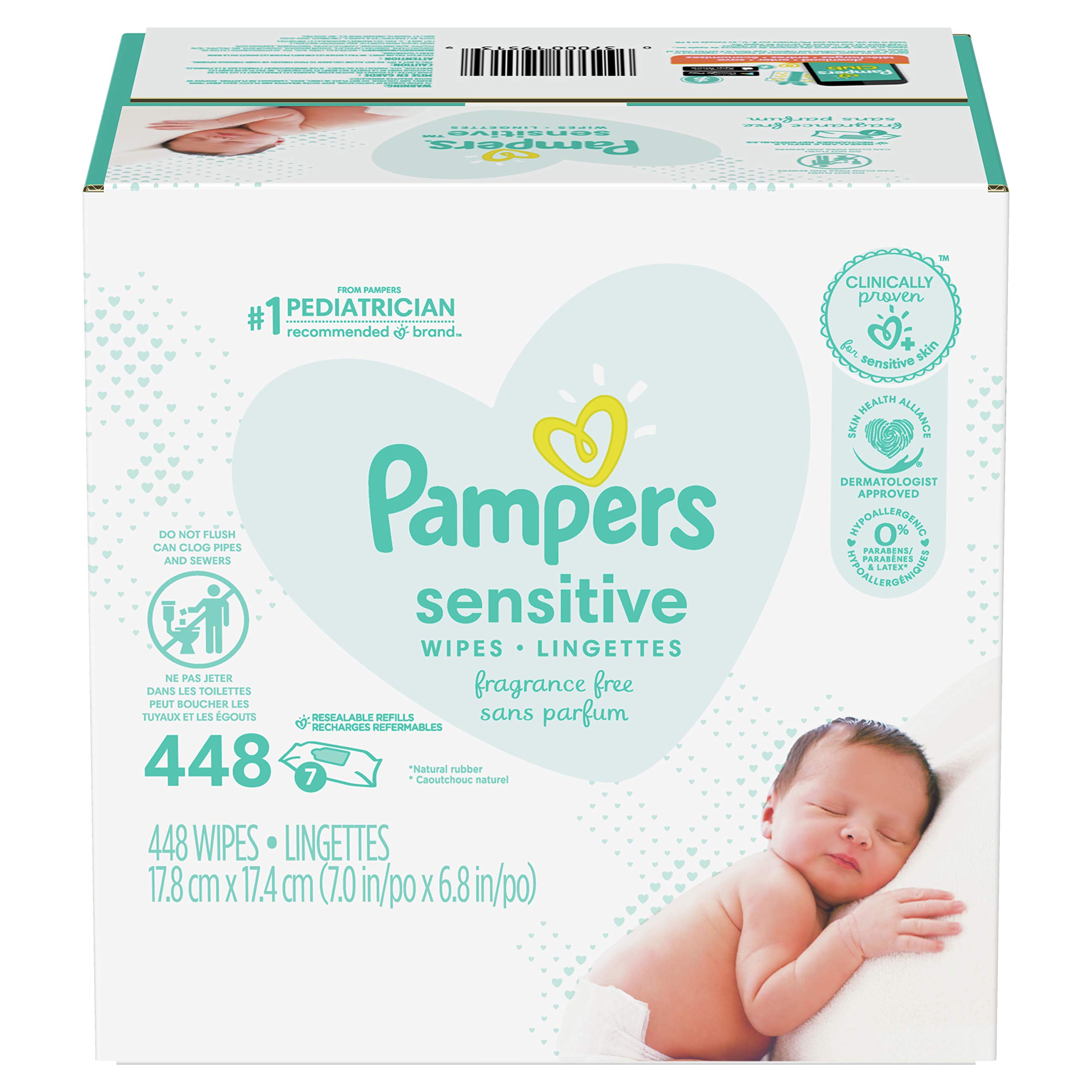 pampers sensitive 1