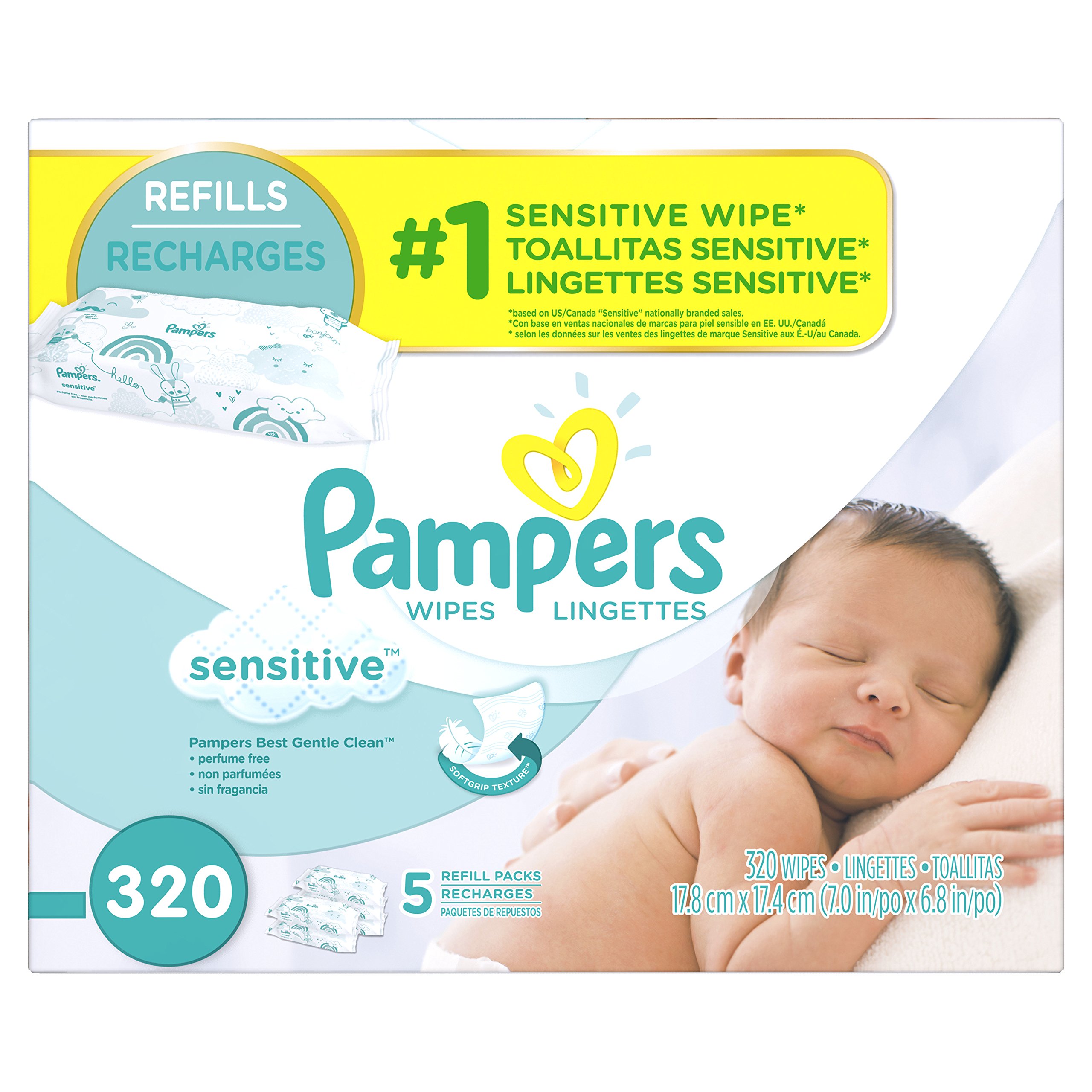 pampers sensitive 5