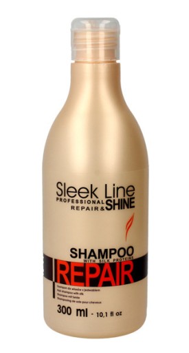 stapiz szampon z jedwabiem sleek line repair