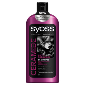 syoss ceramide complex szampon do włosów osłabionych i łamliwych