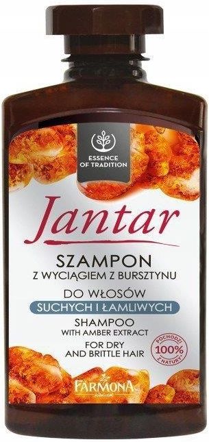 szampon do włosów przetłuszczających jantar