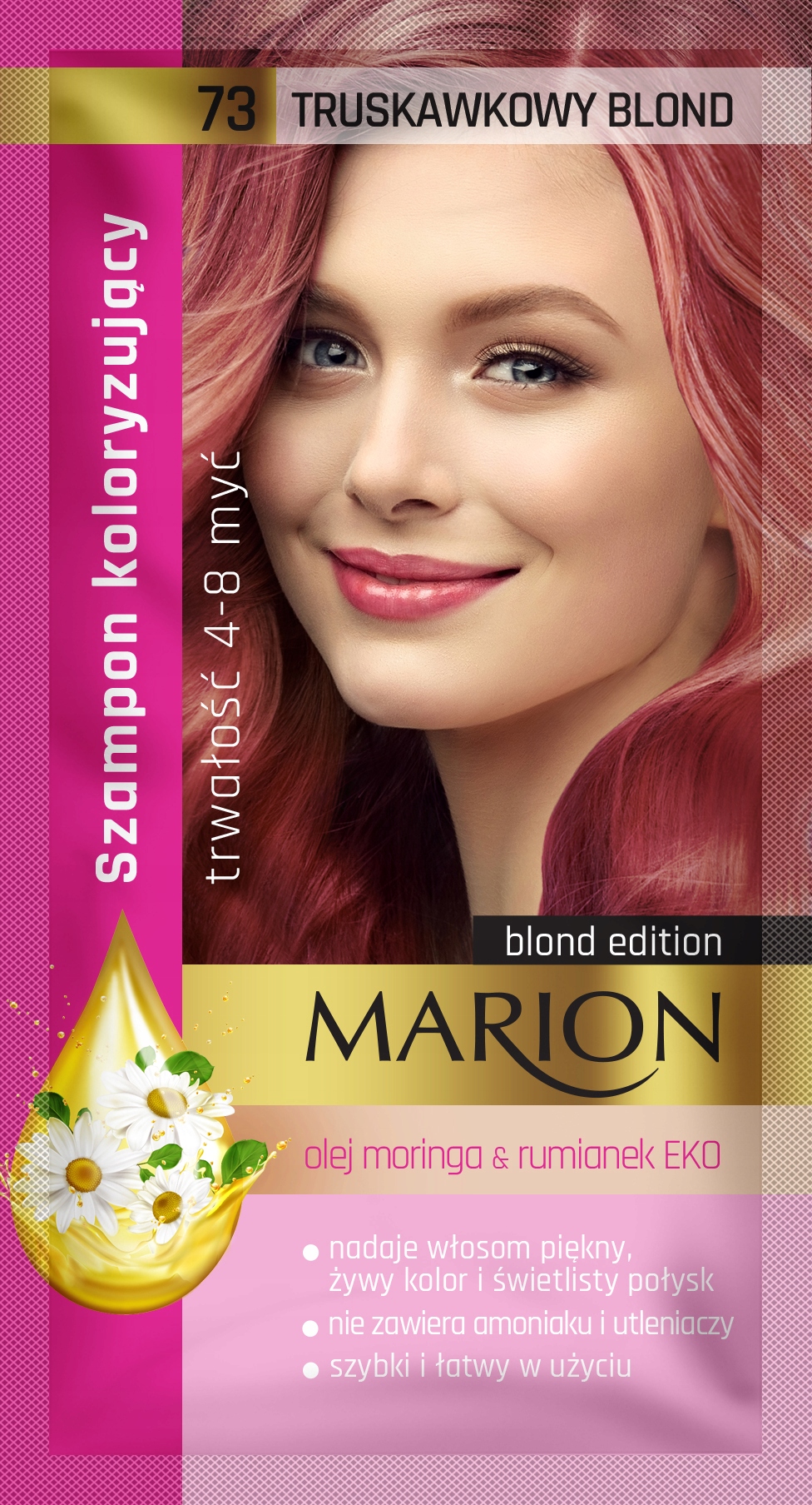 szampon truskawkowy blond