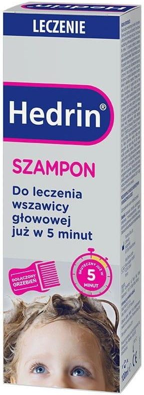 szampon wszy dzieci hedrin