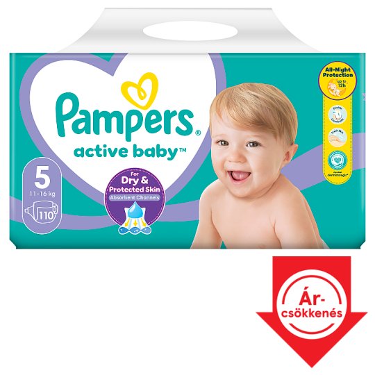 tesco pampers active baby 5