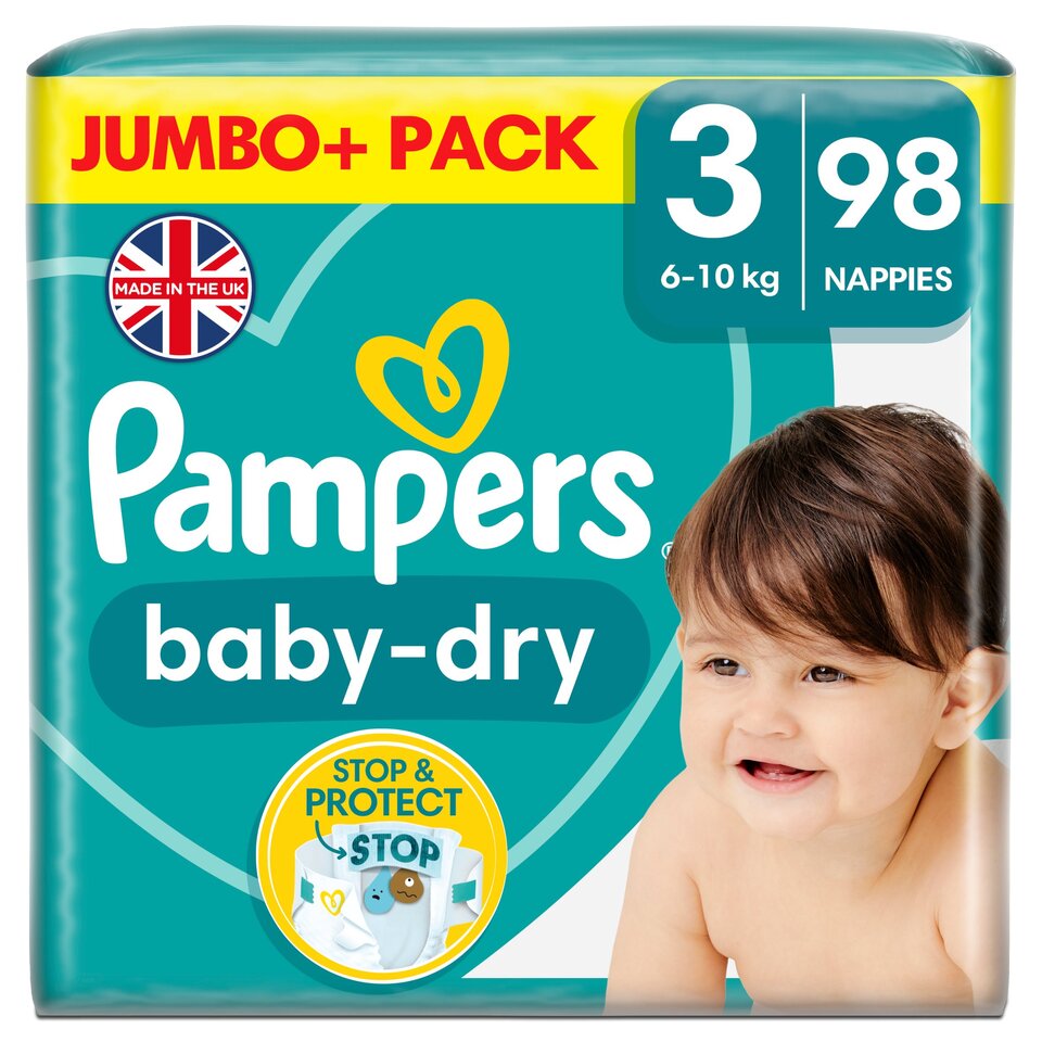 tesco pampers pants 3