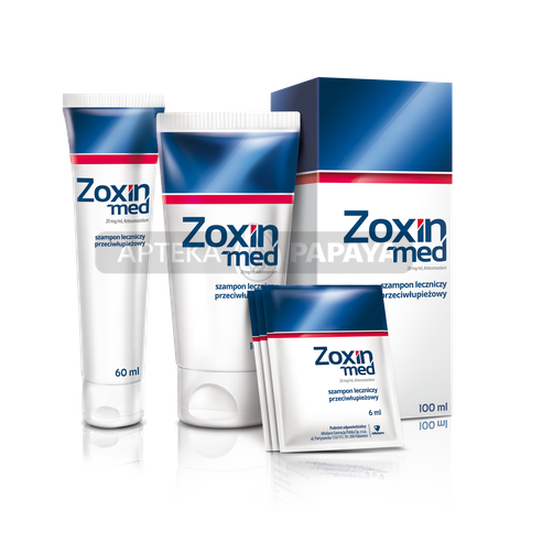 zoxin med szampon przeciw swędzeniu